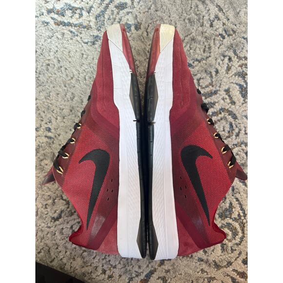 Mens Nike Paul Rodriguez 9 Elite SkateBoard Sneaker Color Red Gold Black Sz 11.5 - Picture 12 of 15